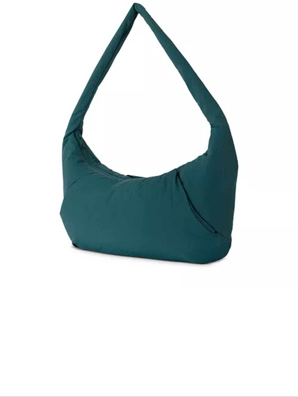 Beis The Oversized Crescent Catchall Bag In TEAL - Picture 3 of 9